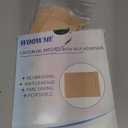 16Pcs Castor Oil Pack Wrap, Disposable Castor Oil Patches Packs with Anti Leakage Cotton Pad for Belly/Feet/Knee (Oils Not Included), 5.1" x 3.9"