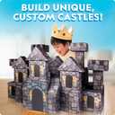 National Geographic Jumbo Cardboard Building Blocks 45-Pc. Extra-Thick Cardboard Bricks for Kids, Build a Castle Play House, Indoor Playhouse, Large Building Blocks, Kids Giant Blocks