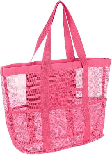 Large Mesh Beach Tote 2 Pack