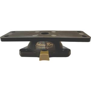 Johnny Ray Fish Finder Mount, Portable Depth Finder Swivel Mount, Quick-Release Fishfinder Bracket, Marine Sonar and Electronics Mounting Equipment (JR-300)