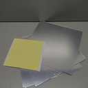 12" x 12" Acrylic Flexible Mirror Sheets, 4 Pack Self Adhesive Mirror Tiles Square Cuttable Mirrors Wall Stickers, Non-Glass Plastic Mirrors Stickers Safety Reflective for DIY Craft Home Wall Decor