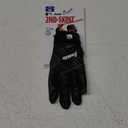 Franklin Sports MLB 2nd Skinz Batting Gloves - Adult & Youth Baseball & Softball - Men's & Kids Teeball & Softball Gloves, Youth M(Black/Black)