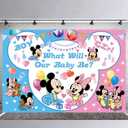 Gender Reveal Birthday Party Supplies Backdrop 5x3 Happy Birthday Background Photography Gender Reveal Party Decorations Banner Photo Booth Props