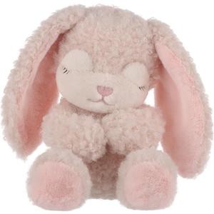 Apricot Lamb Sleeping Bunny Stuffed Animals for Kids, Soft Cute Plush Toys for Baby Girl and Boy, Fluffy Sleeping Bunny 7.5 Inches