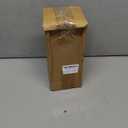 JEESA Toothbrush Holder Organizer, with Drainage Holes, with Dustproof Cover, 360 Rotating, 3 Slots, for Bathroom Countertop, White