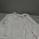 Siliteelon Plus Size Blouse Top White, 5X