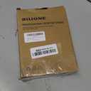 BILIONE 3 in 1 Multi Function Desktop Microphone Stand, Adjustable Table Mic Stand with Microphone Clip, Cell Phone Clip, 5/8" Male to 3/8" Female Metal Adapter (Classic Edition)