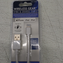 Lightning Cable, Lighting Sync and Charge Cable with USB - Retail Packaging - White