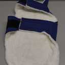 Malier Dog Winter Coat, Windproof Dog Cold Weather Coats with Real Pocket, Winter Extra Warm Pet Coat Fleece Jacket Reflective Clothes for Small Medium Large Dogs and Puppy (Blue, Large)