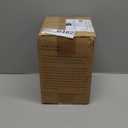 Amazon Basics Ceramic Space Heater, Portable Indoor Heating Solution, With Overheat and Tip-Over Protection, Thermostat, Non-Oscillating, 1500W, 7.52"D x 6.34"W x 9.45"H, Black