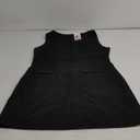 PRETTYGARDEN Women's 2025 Formal Sleeveless Summer Dresses Boat Neck Bodycon Elegant A Line Business Work Mini Dress XL