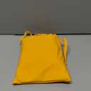 Waterproof Dog Rain Jacket with Hood - Reflective Strip, Adjustable Belly Strap, Lightweight Poncho with Storage Bag (Small, Yellow)