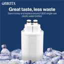Brita Hub Instant Powerful Countertop Water Filter System, Reduces 70+ Contaminants, 12 Cup Water Reservoir, Includes 6 Month Carbon Block Filter, White, 87340