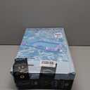 Inflatable Tanning Pool Lounger Float with Protection Tarp, 85" x 57" Pool Floats Adult with Pillow, 6 in 1 Suntan Tub Raft Floatie, Sunbathing Water Bed Lounge Blow Up Kids Ball Pit Party Gifts-Blue