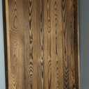 Noodle Board Stove Cover, Noodle Board Stove Covers with Handle, Wooded Stove Top Covers for Electric Stove and Gas Burners, Cutting Board with Juice Groove & Separate Zone, Walnut