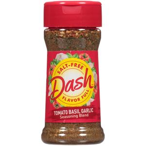 Dash Salt-Free Seasoning Blend, Tomato, Basil and Garlic, 2 Ounce (Pack of 8), Best By 04/23/27