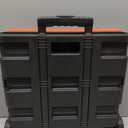 50830 Rolling Utility Cart/Folding Dolly with Lid- 80Lbs Capacity