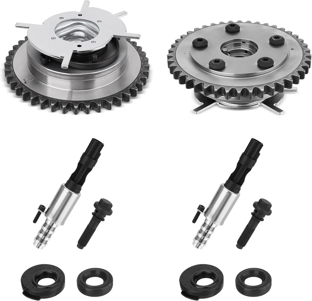 GDUKOP Variable Camshaft Timing Cam Phaser Kit Compatible with Ford F150 F250 F350 Super Duty Expedition, Lincoln Mark LT 4.6L 5.4L Replace# 917-250 8L3Z-6M280-B