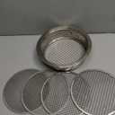 Bonsai Soil Sifter Set for Gardening - Soil Sieve with 5 Interchangeable Mesh (1mm, 3mm, 5mm, 7mm, 9mm), Garden Sifting Screen for Dirt, Sand, Rock, Filtration, Compost and Bonsai