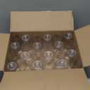 DECADORN Clear Stemless Champagne Flutes Plastic 24 Pack, Made in USA, 9oz Plastic Champagne Glasses - Durable and Sturdy Mimosa Glasses For Parties - Shatterproof, Recyclable, BPA-Free, Smooth Rims