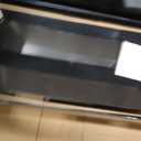 TrimLine Plastic Swing Top Lid, 20.19" x 11.56" x 4-1/2", 15-23 gal, Black
