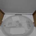 24 Inch Wall-Mounted Round Bathroom Mirror with LED-Lights - Frame Vanity Mirrors (24" x 24", Black)