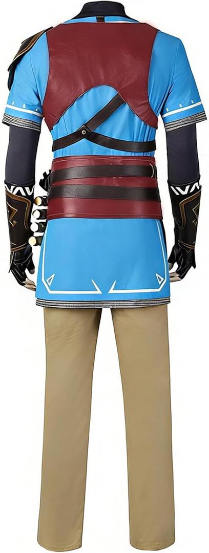 Tomioka Game Cosplay Costume Uniform Blue Princess Uniform Cloak Full Set Halloween Party Outfits (Large)