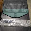 Thatch Rake 66-Inch Adjustable Handle Dethatcher Rake,17-Inch Wide Leaf Rakes, Suitable for Gardens, Yards, Lawns, Used for Cleaning Dead Grass, Thatch, Leaves, Pine Needles, Branches