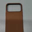 LONLI Classic | Gold-Rated Leather - European Genuine Vele Leather Case for iPhone 17 Pro Max - [Built-in Camera Control and Compatible with Magsafe] - Brown