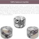 Marmor Marble Lamp Table Lamp Unique Stone lamp Type-C 3 Way Bedside Lamps Ambient Lighting for Bedroom Night Stands Small Night Light Decorative LED Warm Ambient Portable Lamps for Rechargeable