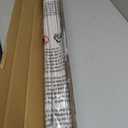 LazBlinds No Drill Roman Shades for Windows, Cordless Blackout Window Shades with UV Protection, Polyester Fabric for Bedroom & Living Room, 32" W x 64" H, Natural