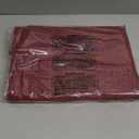 Weabetfu Cloth Placemats Set of 6 Heat Resistant Dining Table Placemmats Cotton Linen Machine Washable Kitchen Table Mats Wrinkle Free Thick Fabric Place Mat,Easy to Clean,13"x19",Burgundy