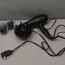 Nano Titanium 2000-Watt Blow Dryer with Concentrator Nozzle, Professional Grade Ionic Corded Styling Tool for Hair (Black)