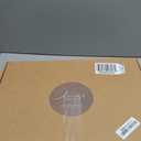 Ling's moment 17.5" Tall Free Standing Artificial Flowers Arrangements 4 pcs Fall Wedding Aisle Runner Chair Decorations Lily of The Valley Ceremony Reception Rose Floral Party Outdoor Centerpieces (Wht-lily White & Olive)