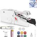Handheld Sewing Machine, Portable & Cordless Mini Sewing Machine for Beginners - Electric Fast Stitching, DIY Fabric Clothes Repair Kit,0324