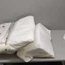 Wedge Pillow for Sleep Apnea, 12 Inch Adjustable Height Bed Wedge Pillow for Headboard, Gerd, Acid Reflux Relief, Snoring, and Post Surgery Recovery. Bed Pillow for Sitting Up in Bed (Large, White)