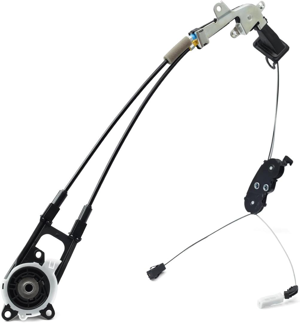 Rear Left Driver Side Power Sliding Door Cable Replacement for Toyota for Sienna 2011-2020 Auto Door Spool Control Bracket Cable Without Motor Replace 85016-08011 85016-08010 Linkage Assembly