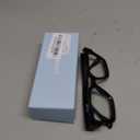 livho Oversized Blue Light Blocking Glasses for Woman and Men - Rectangle Fashion Glasses for Computer, Chic Preppy Frame (All Black)