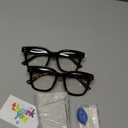 ANDWOOD Blue Light Blocking Glasses Women Computer Screen Oversized Bluelight Blocker for Big Heads Anti Eye Strain