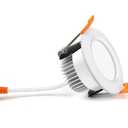 YGS-Tech 2 Inch LED Recessed Lighting, Dimmable Downlight 3W(35W Halogen Equivalent), CRI80, 5000K Daylight White Ceiling Light with LED Driver(1 Pack)