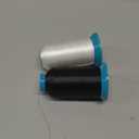 New brothread Set of 2 (Black+White) Bobbin Thread/Bottom Thread 60WT Huge Spool 5000M (5500Y) for Embroidery and Sewing Machines