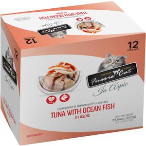 Fussie cat Premium Tuna w/Ocean Fish in Aspic