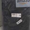 DEEGO Fireproof Document Box, Water-Resistant File Organizer Box with Lock for Document Safe, Collapsible File Organizer with Handle, Filing Cabinets for Home Office for Hanging Letter/Legal Folder (Black 1 Layer)