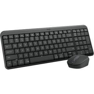 Logitech MK250 Bluetooth Wireless Mouse and Keyboard Combo: Fast & Easy Connectivity, Compact Wireless Keyboard, Ambidextrous Mouse, Durable Build - Windows/MacOS - Graphite