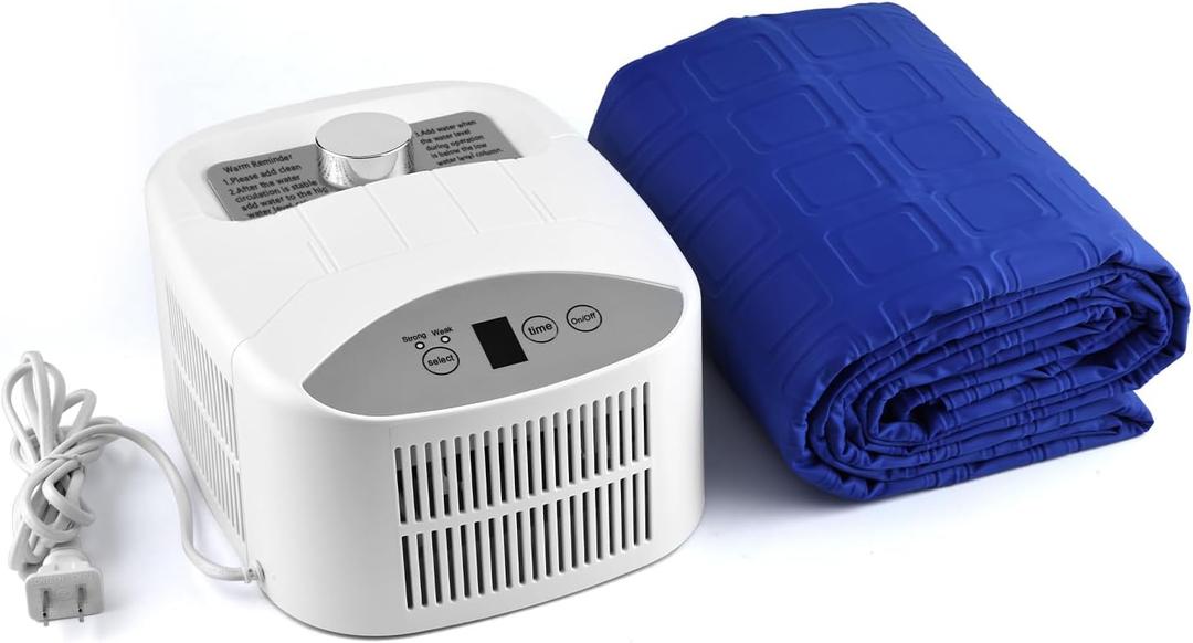 Water Cooling Mattress Pad, Bed Cooling System, Portable Bed Chiller, Cooled Mattress, Cool Sleep (63"×55.12")