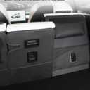 EVMODS for Tesla Model Y Juniper 2026 2025 Rear Trunk Seat Back Cover Protector (Fit 5 Seater) Waterproof Second Row Back Seat Mats Liner for Model Y Accessories