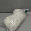 FINECITY Ivory Lace Curtains 45 Inch Length, Vintage Sheer Curtains Short for Windows, Country Leaf Floral Patterned Privacy Lace Curtain Panels for Kitchen Window, 52 x 45 Inch, Ivory, 2 Panels