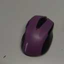 TECKNET Wireless Mouse, 2.4G Ergonomic Optical Mouse, Computer Mouse for Laptop, PC, Computer, Chromebook, Notebook, 6 Buttons, 24 Months Battery Life, 2600 DPI, 5 Adjustment Levels - Purple