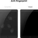 Simpeak 2 Pieces Screen Protector Compatible with iPad 10.2 (2021/2020/2019 Model, 9th/8th/7th Generation), Tablet HD Tempered Glass Premium Complet [No Bubble][Anti-fingerprint]
