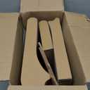 Poils bebe L Shape Cat Scratcher, 26.8 Inch Cat Scratchers for Indoor Cats, Protecting Furniture Cat Scratch Pad, Cardboard Cat Scratching with Ball Toy, Catnip, Large